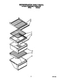 Refrigerator shelf