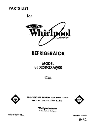 Front cover