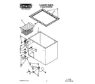 Roper RH1200RXW00 cabinet parts diagram