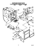 Dispenser front