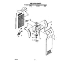 Whirlpool 8ED22PWXAW00 air flow diagram