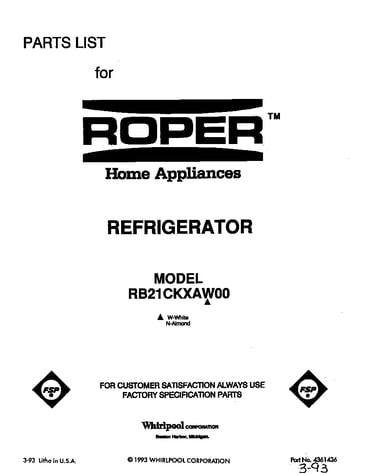 Front cover