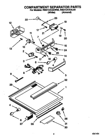 Compartment separator