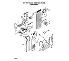 KitchenAid KSSS48DAW00 air flow and reservoir diagram