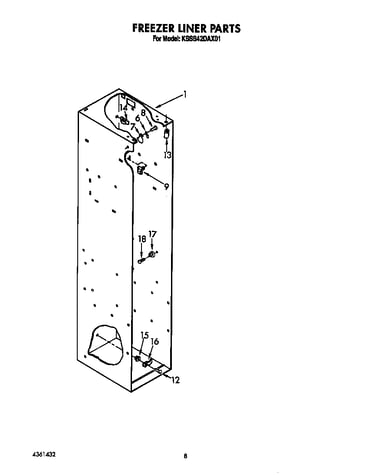 Freezer liner