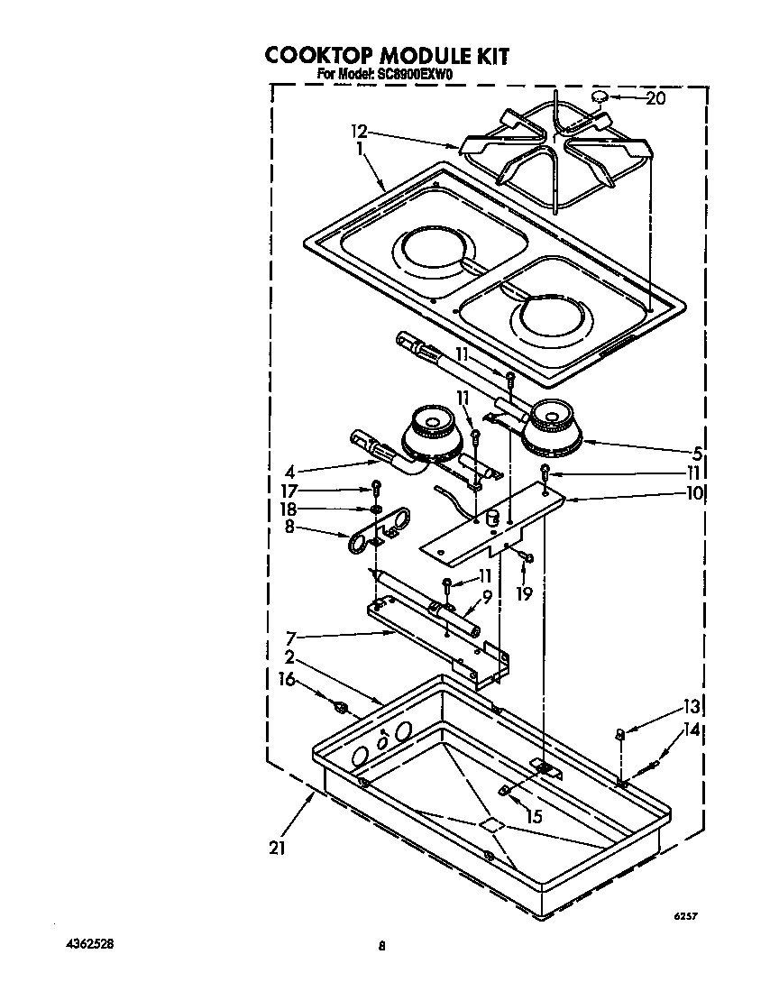 Cooktop module