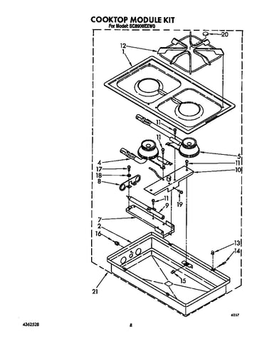 Cooktop module