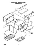 Upper oven internal