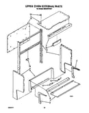 Upper oven external