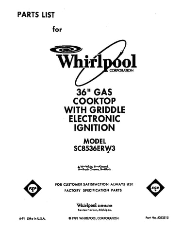 Cover page-text only