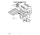 Whirlpool SS333PETT2 cooktop and manifold diagram