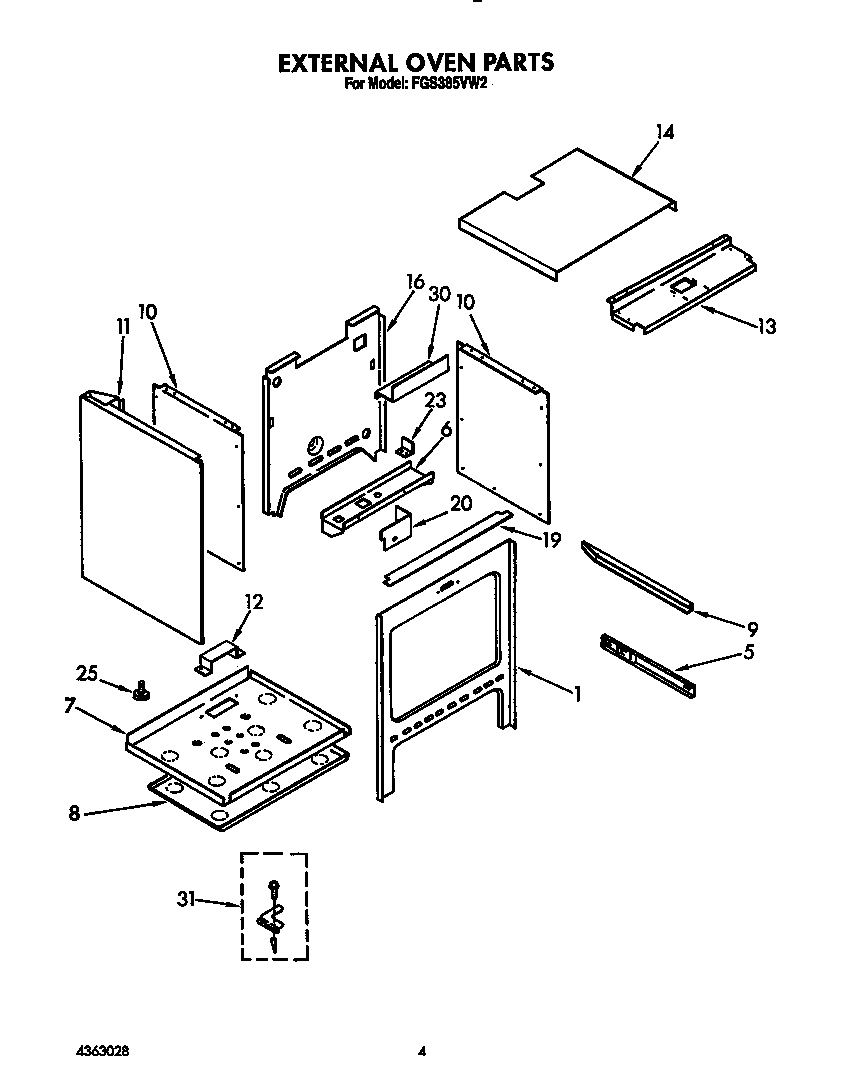 External oven