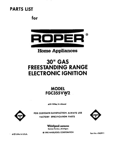 Front cover