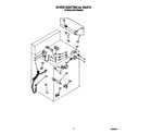 Whirlpool SF376PEWW3 oven electrical diagram
