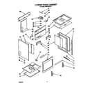 Whirlpool SS373PEXT0 lower oven diagram