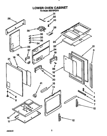 Lower oven