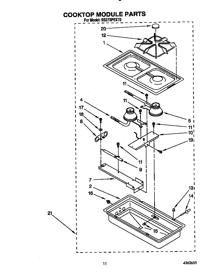 Cooktop module