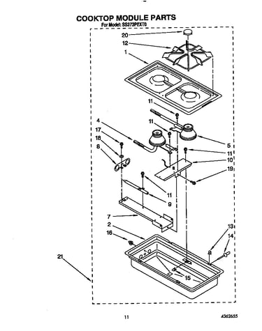 Cooktop module