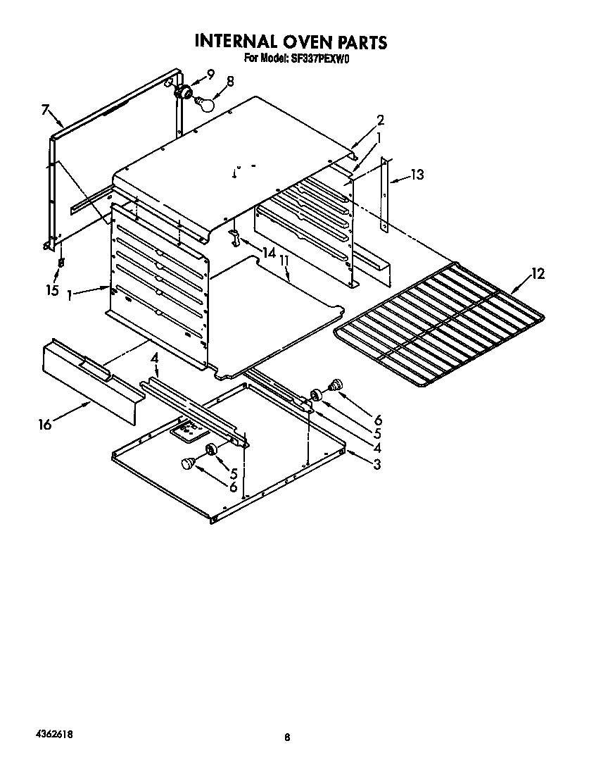 Internal oven
