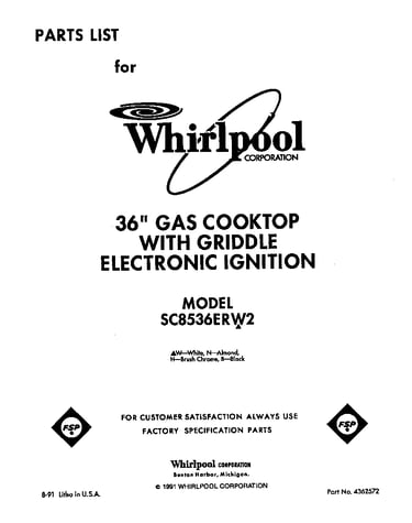 Cover page-text only