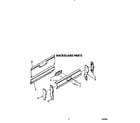 Roper FGP355VW3 backguard diagram