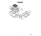 Roper FGP355VW3 broiler diagram