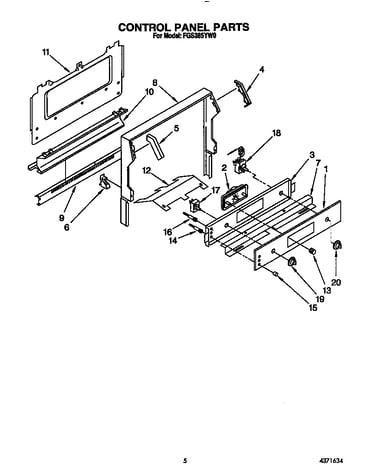 Control panel