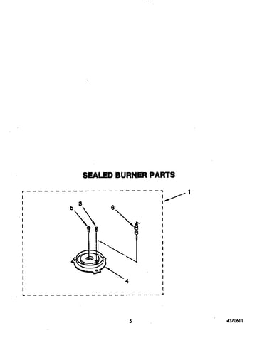 Sealed burner
