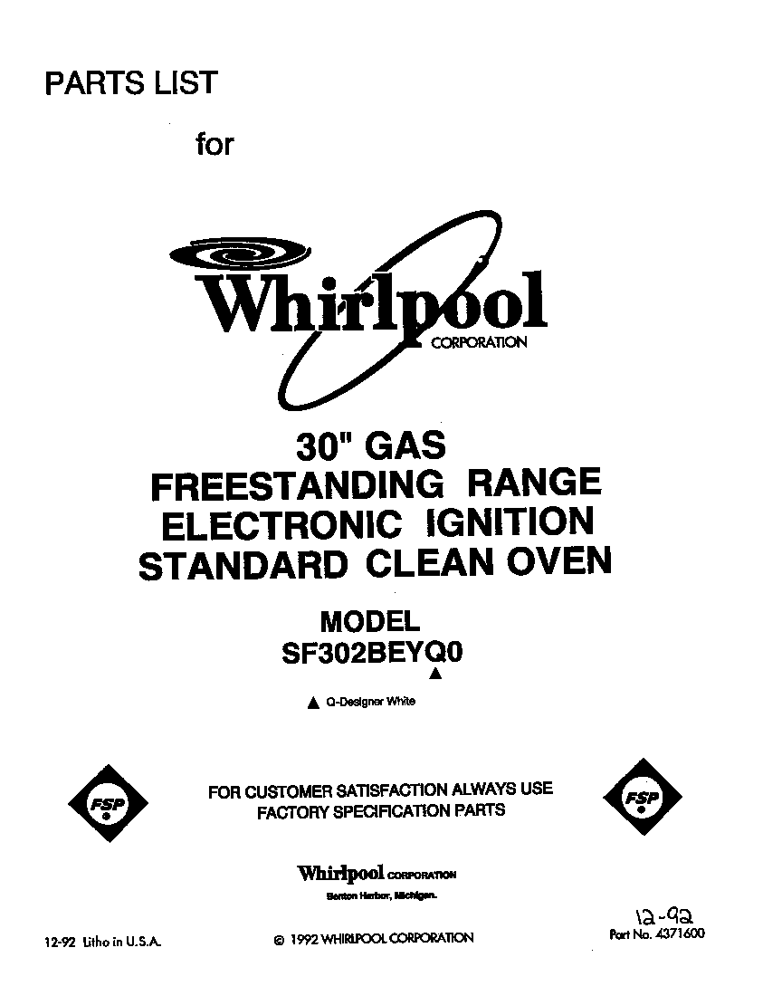 Front cover