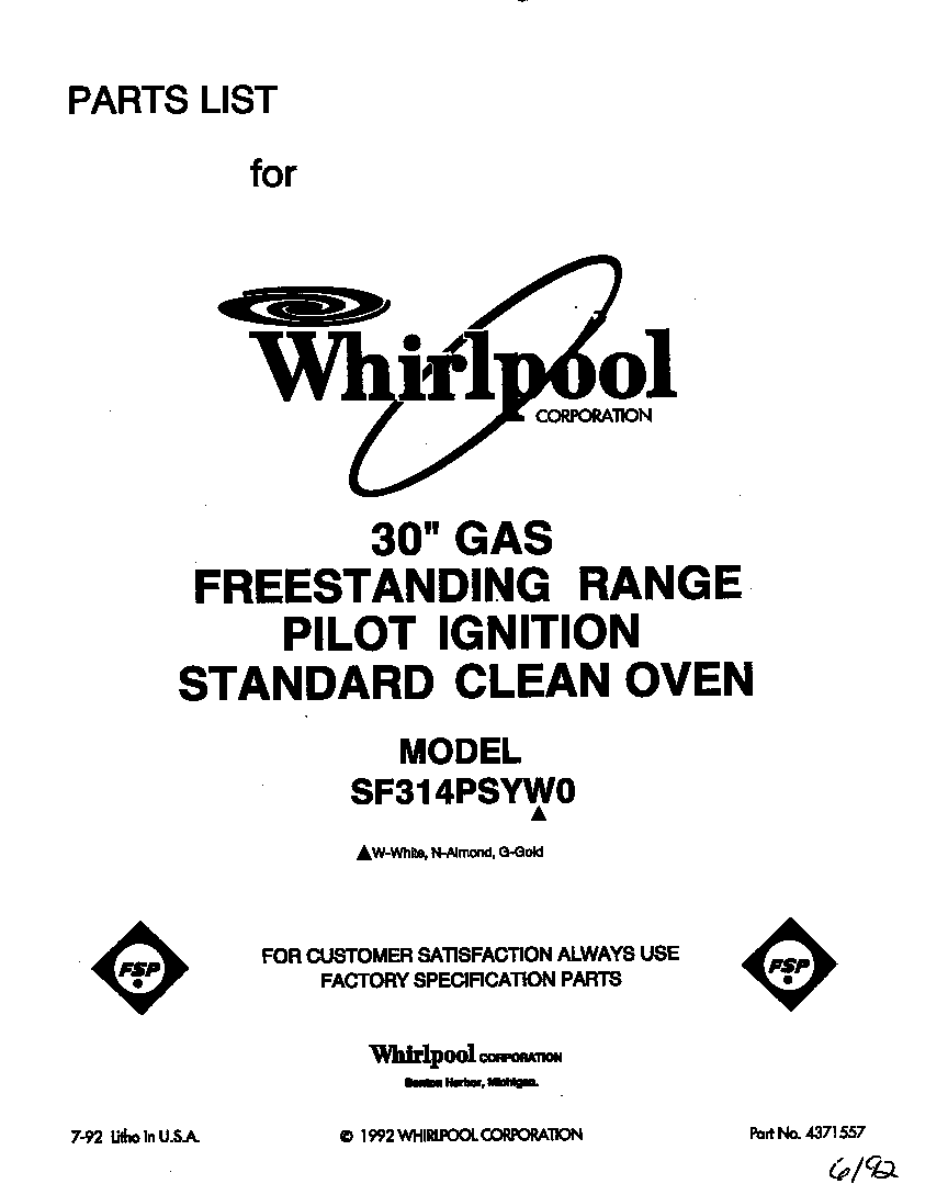 Front cover