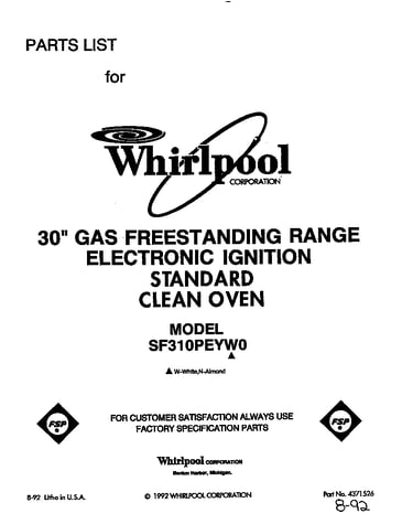 Front cover