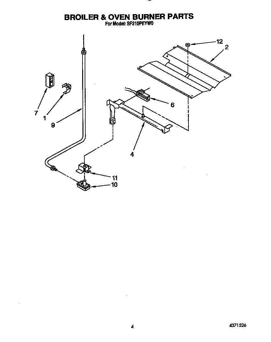 Broiler and oven burner