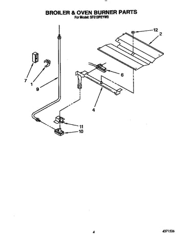 Broiler and oven burner