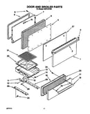 Door and broiler