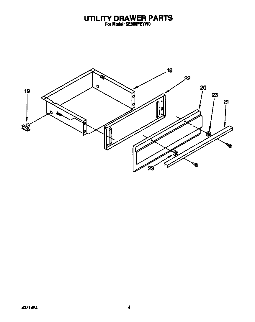 Utility drawer