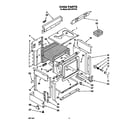 Whirlpool RS313PXYH0 oven diagram