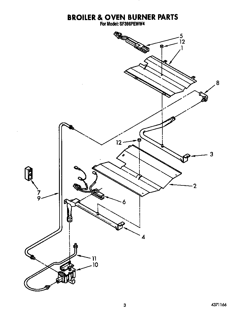 BROILER AND OVEN BURNER