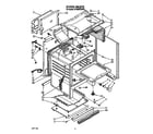 Whirlpool SF386PEWW4 oven diagram