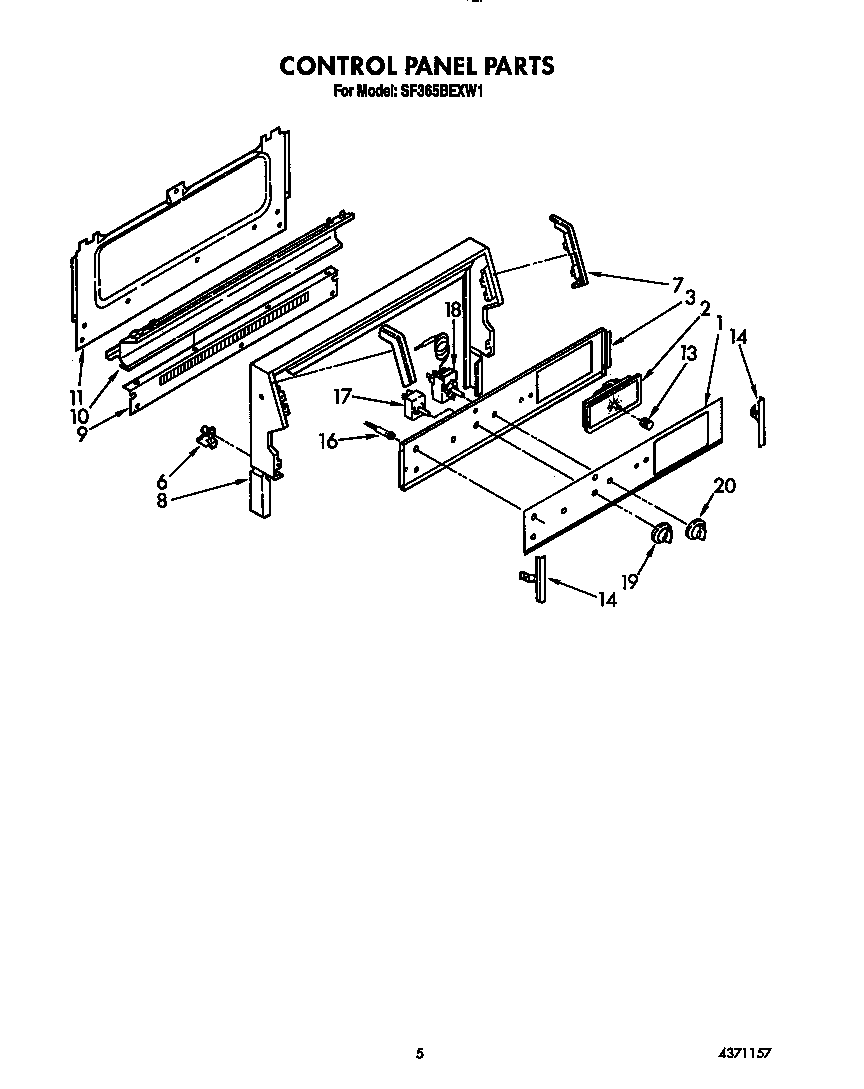 Control panel