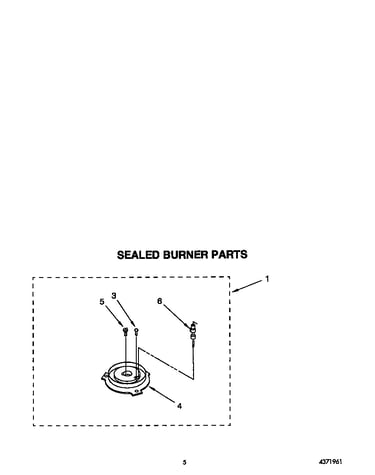 Sealed burner