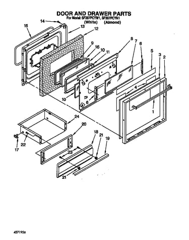Door and drawer