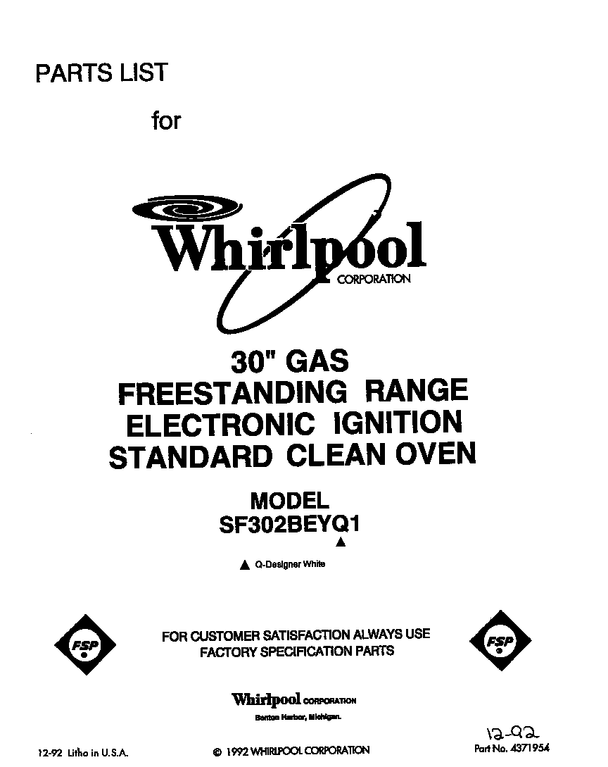 Front cover