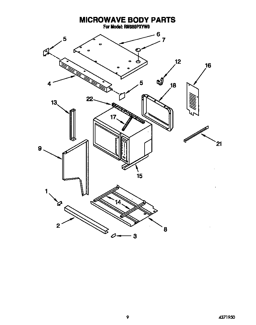 Microwave body