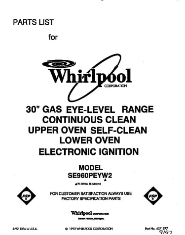 Front cover