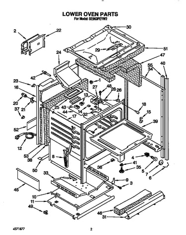 Lower oven