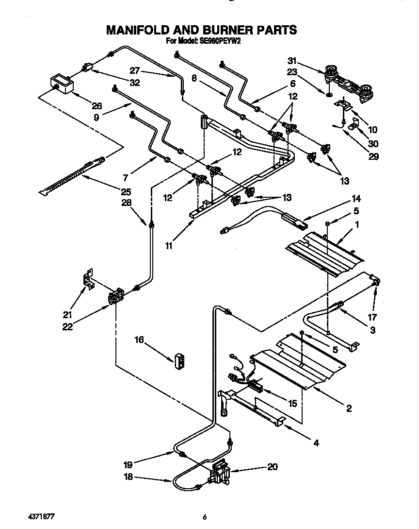Manifold and burner