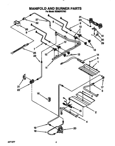 Manifold and burner