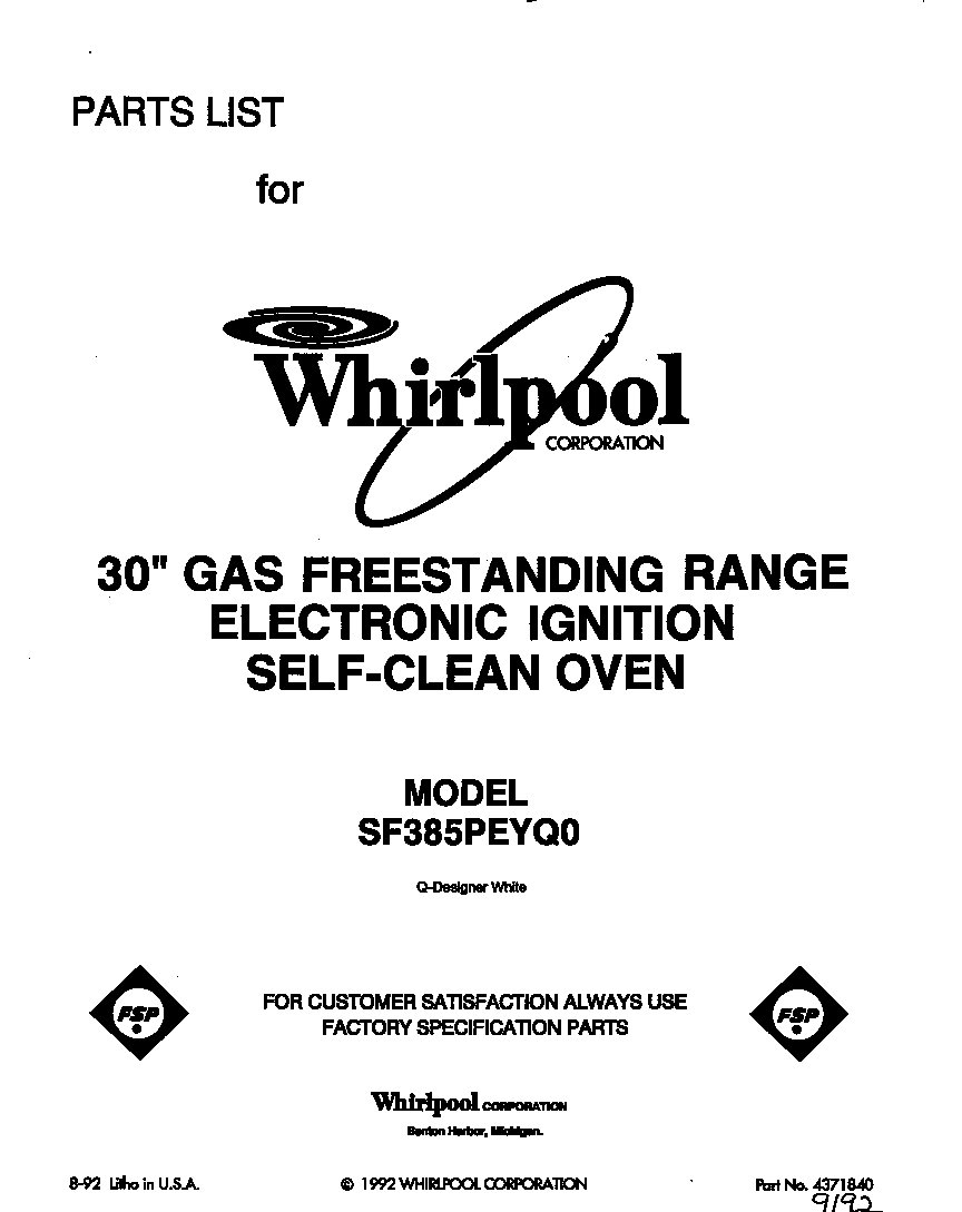 Front cover