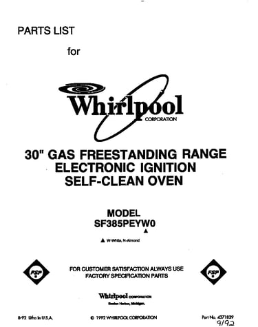 Front cover