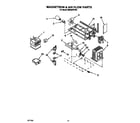 Whirlpool SM980PEYW0 magnetron and airflow diagram